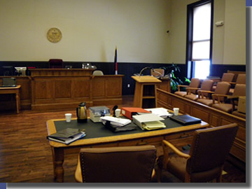 Las Animas CO courtroom